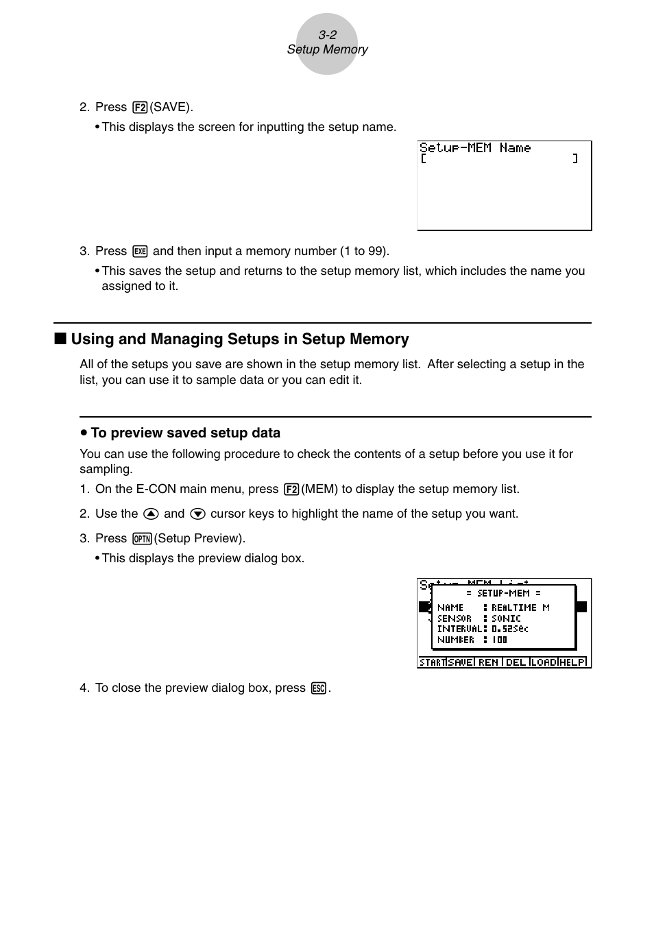 Casio E-CON Version 1.20 User Manual | Page 18 / 25