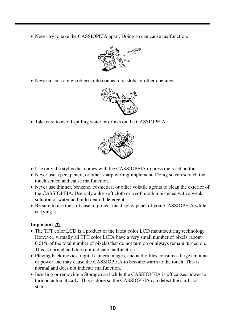 Casio E-200 User Manual | Page 10 / 48