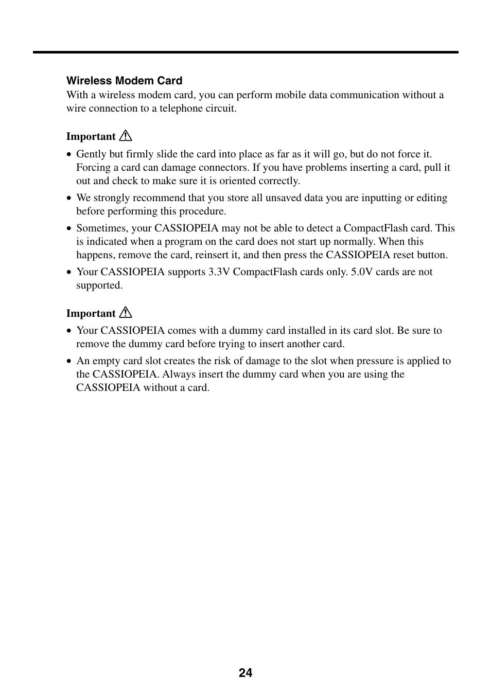 Casio E-200 User Manual | Page 24 / 48