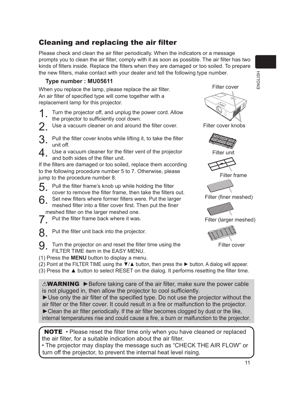 Dukane Projector 8917H User Manual | Page 11 / 16