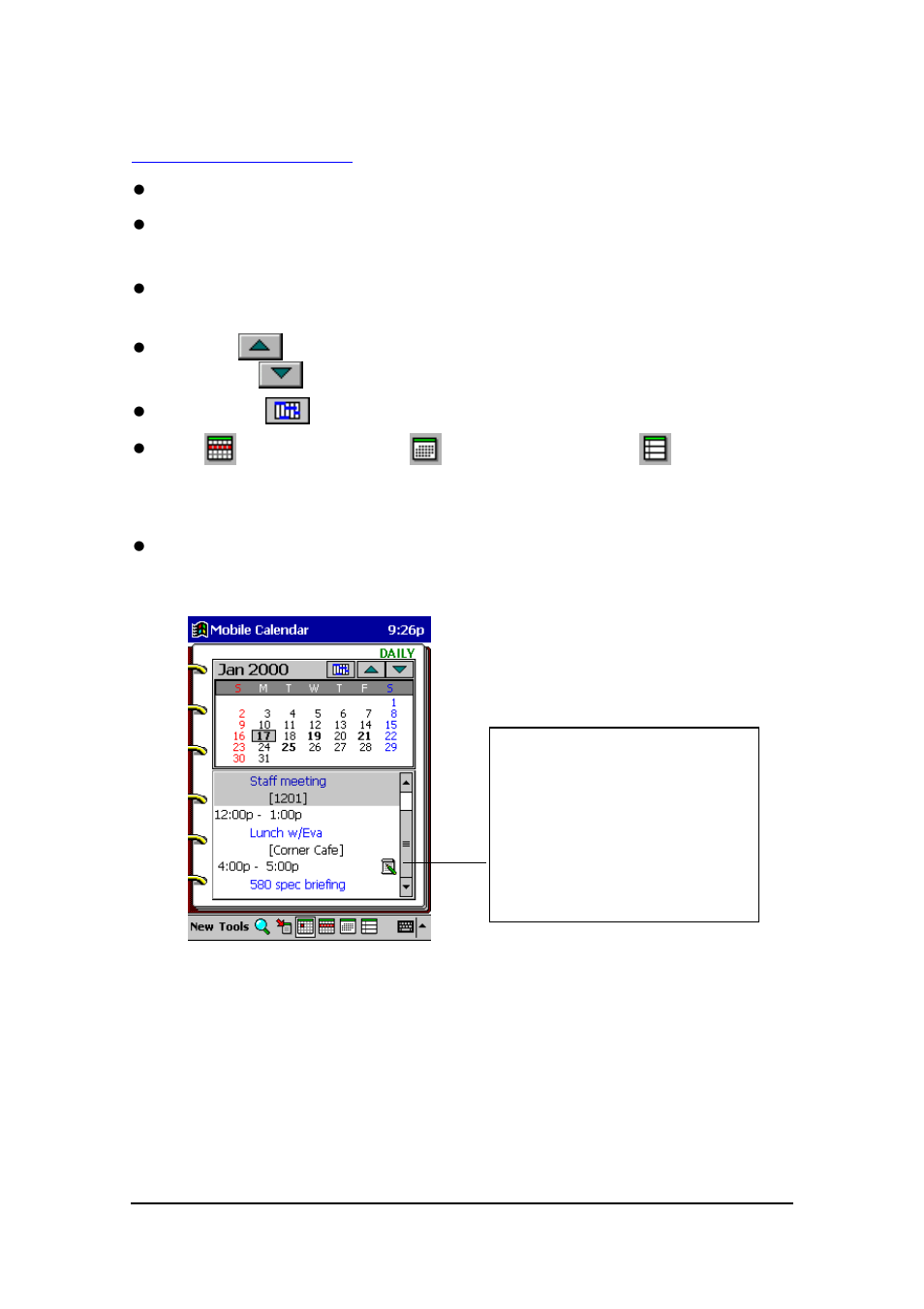 Casio E-125 Mobile Calendar V.2.0 User Manual | Page 15 / 31
