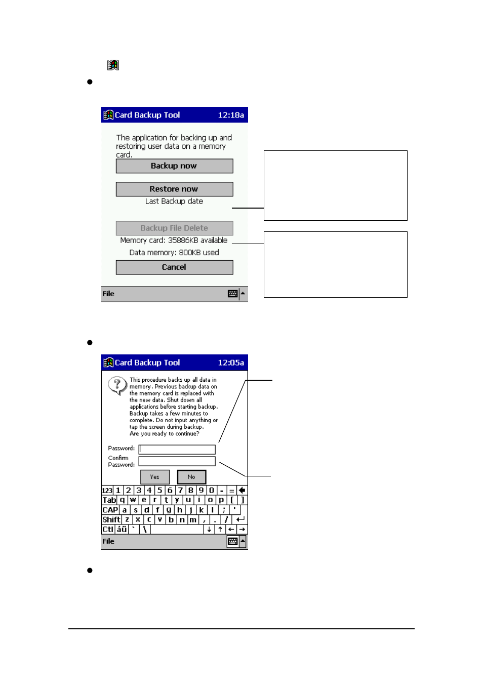 Casio E-125 Card Backup Tool User Manual | Page 4 / 8