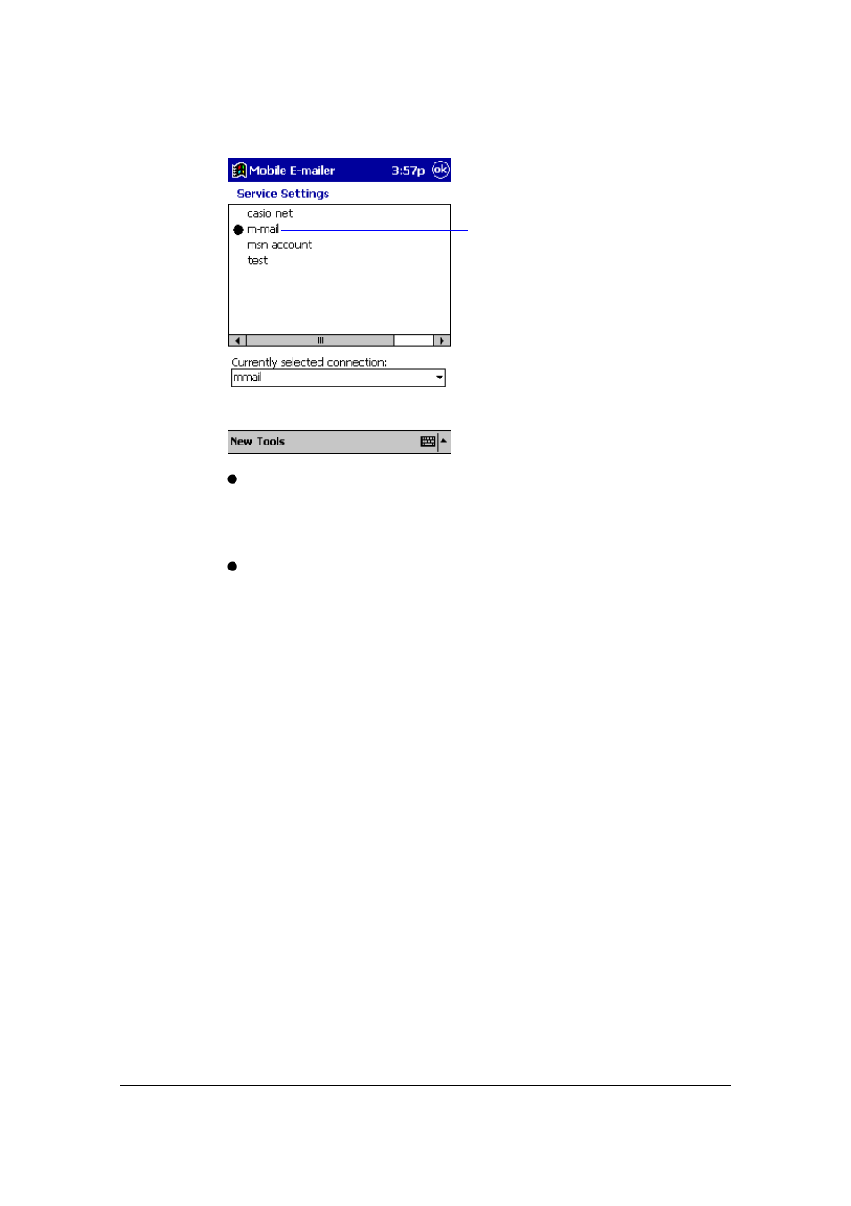Casio EM-500 Mobile E-mailer V.1.0 User Manual | Page 12 / 72