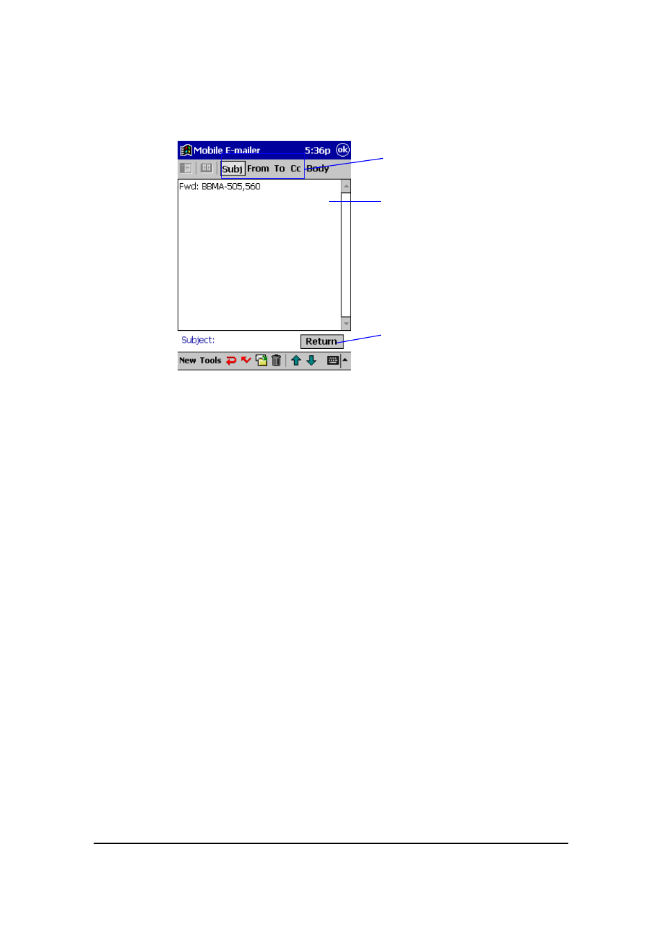 Casio EM-500 Mobile E-mailer V.1.0 User Manual | Page 40 / 72