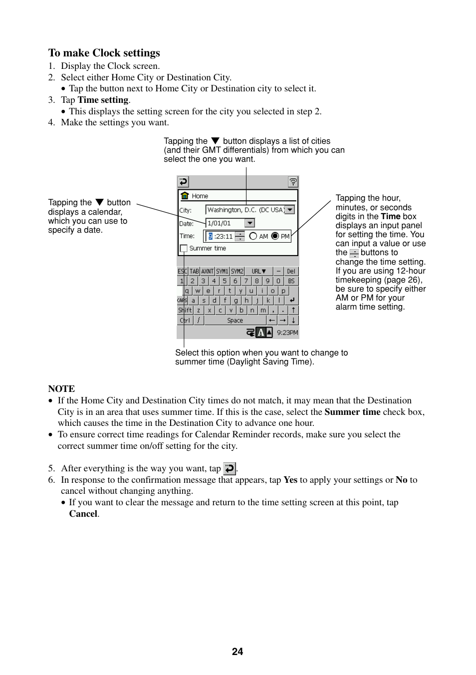 Casio BE-300 User Manual | Page 24 / 163