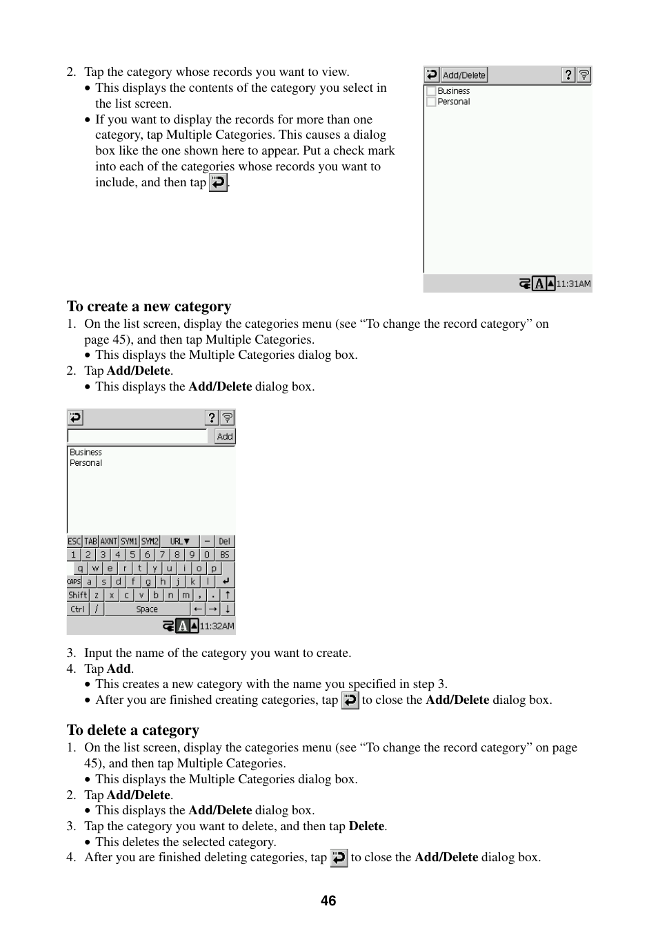 Casio BE-300 User Manual | Page 46 / 163