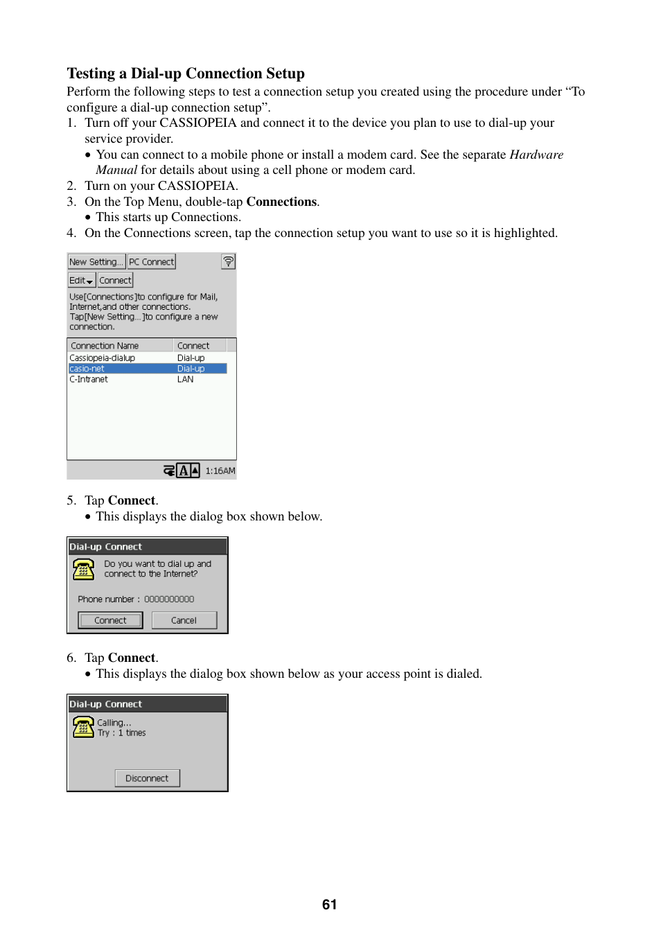 Casio BE-300 User Manual | Page 61 / 163