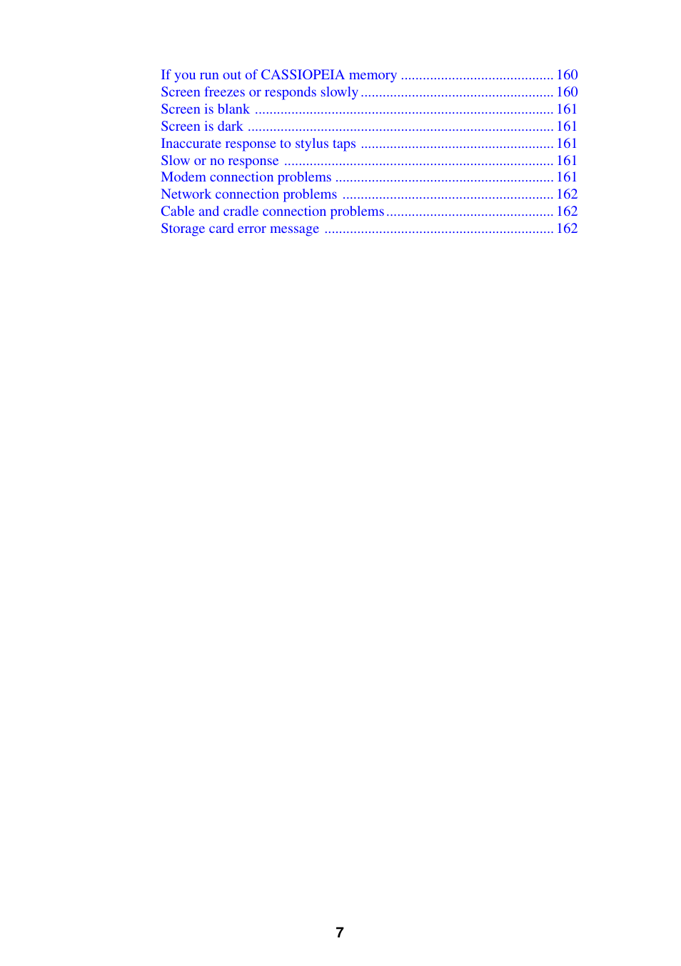 Casio BE-300 User Manual | Page 7 / 163