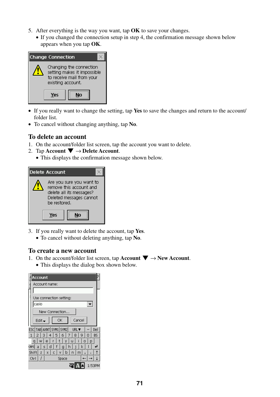 Casio BE-300 User Manual | Page 71 / 163