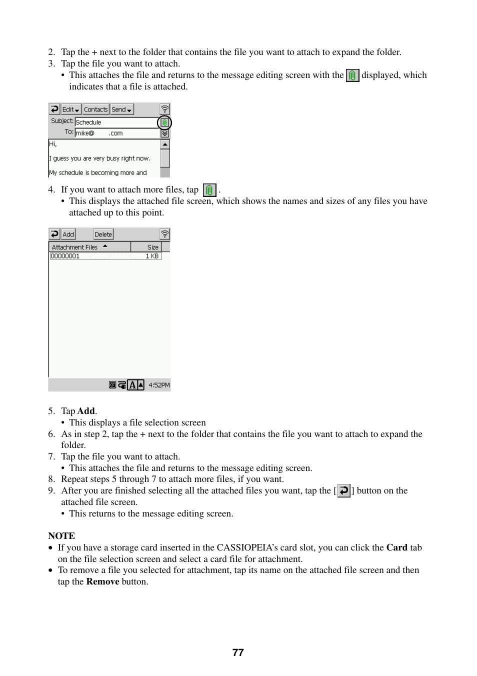 Casio BE-300 User Manual | Page 77 / 163