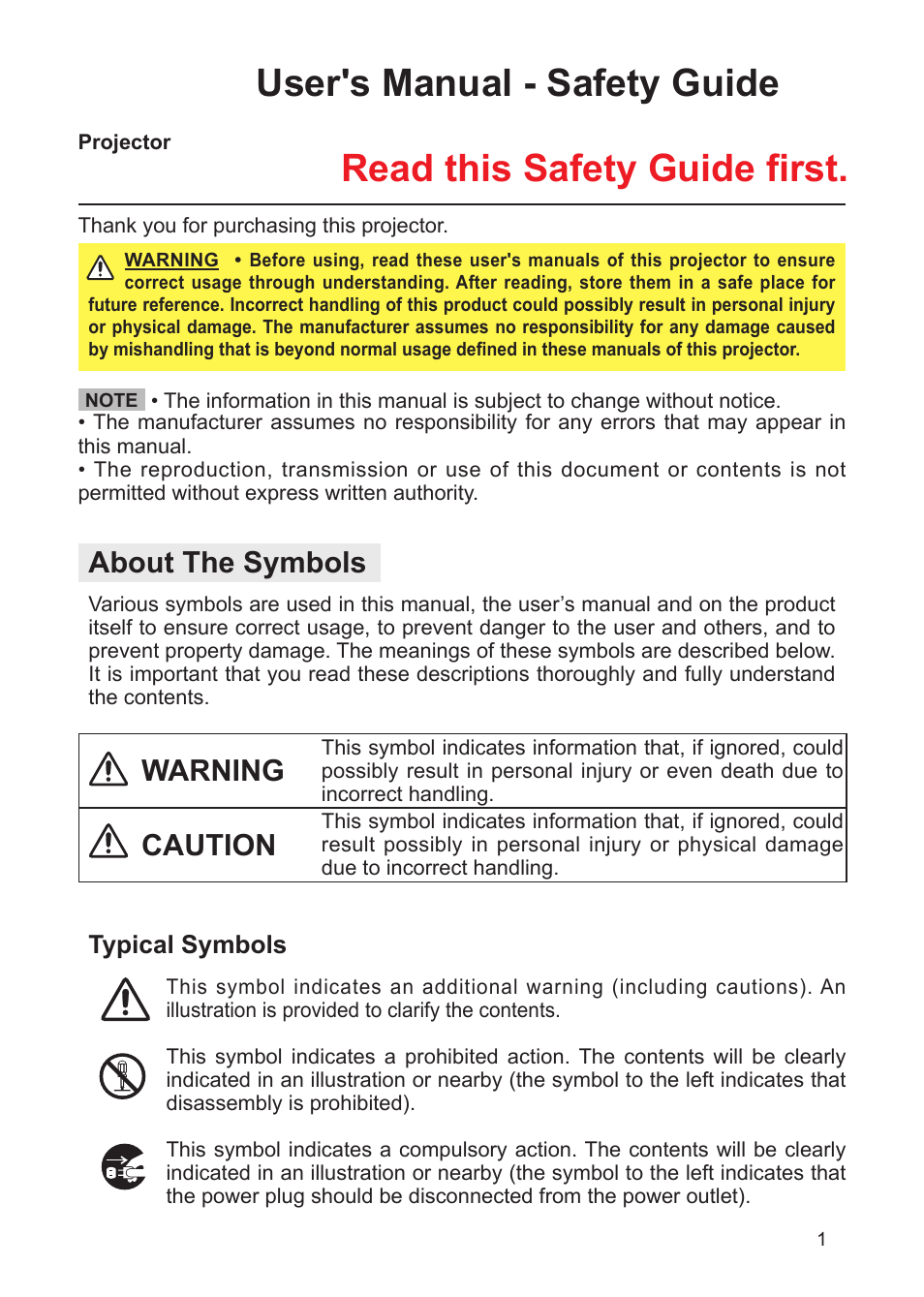 Dukane Projector 8763 User Manual | 9 pages