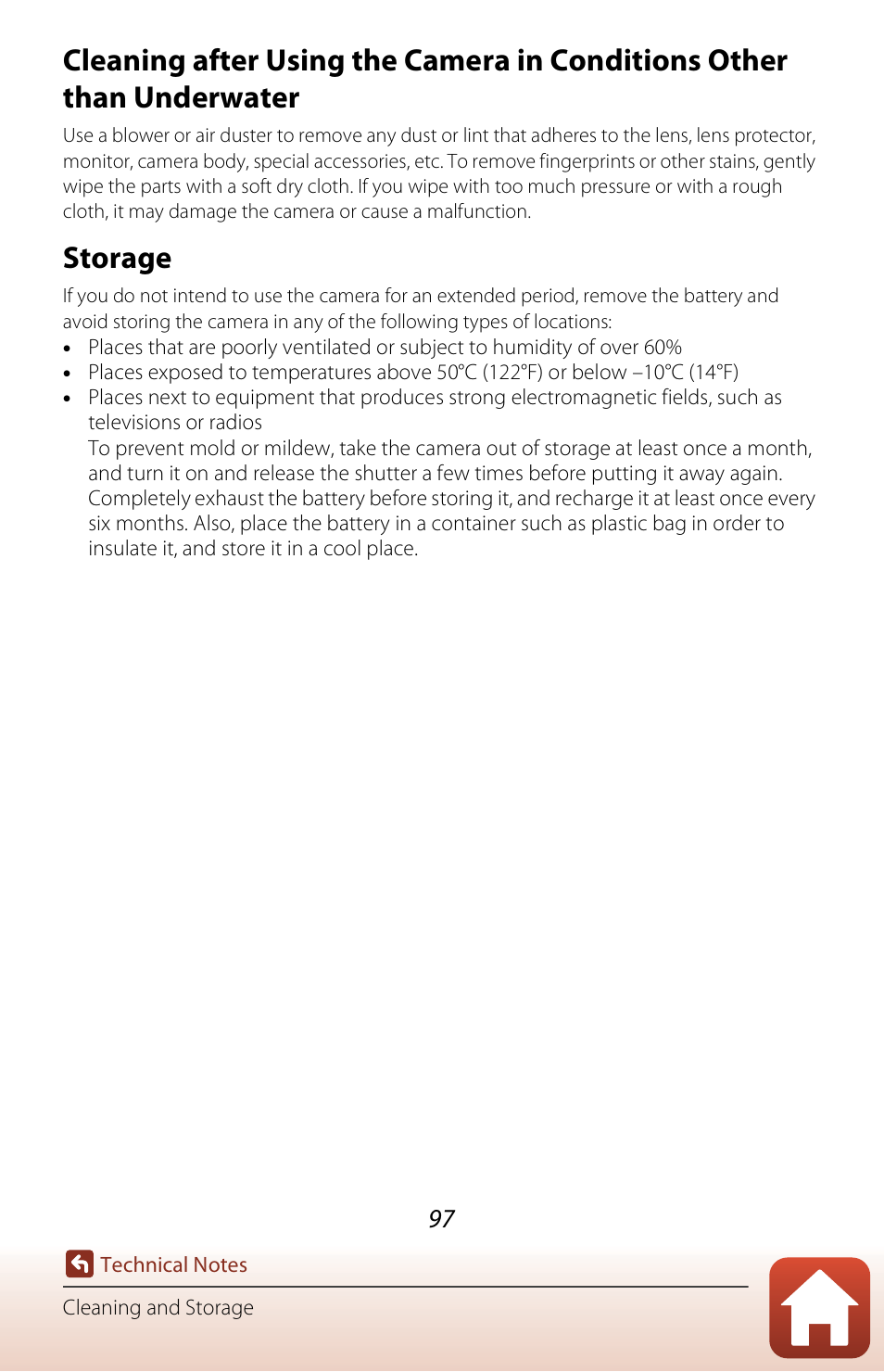 Storage | Nikon KeyMission 170 User Manual | Page 116 / 137