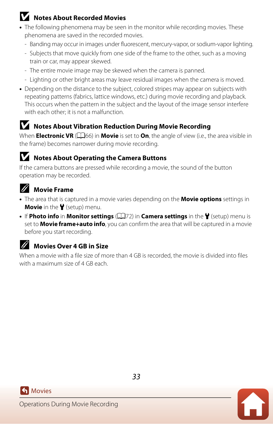 Nikon KeyMission 170 User Manual | Page 52 / 137