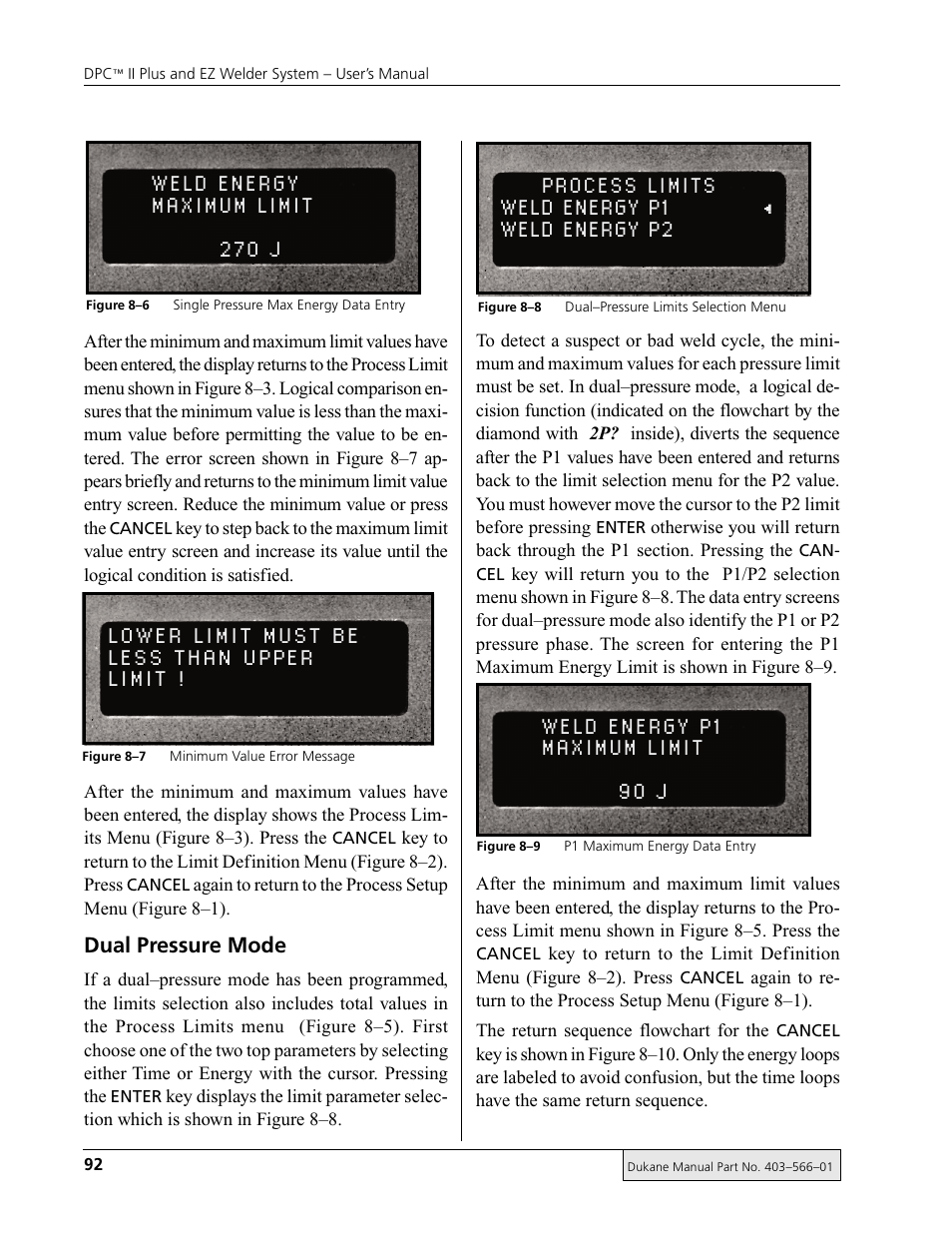 Dukane DPC II Plus 9001:2000 User Manual | Page 102 / 190