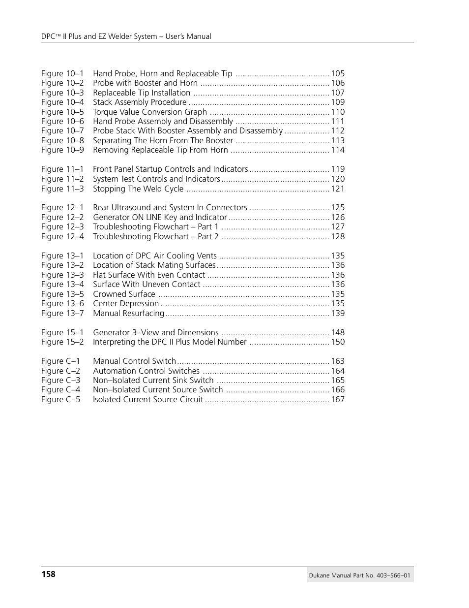 Dukane DPC II Plus 9001:2000 User Manual | Page 168 / 190