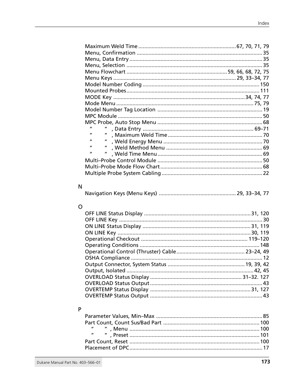 Dukane DPC II Plus 9001:2000 User Manual | Page 183 / 190