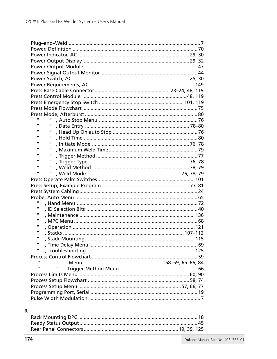 Dukane DPC II Plus 9001:2000 User Manual | Page 184 / 190