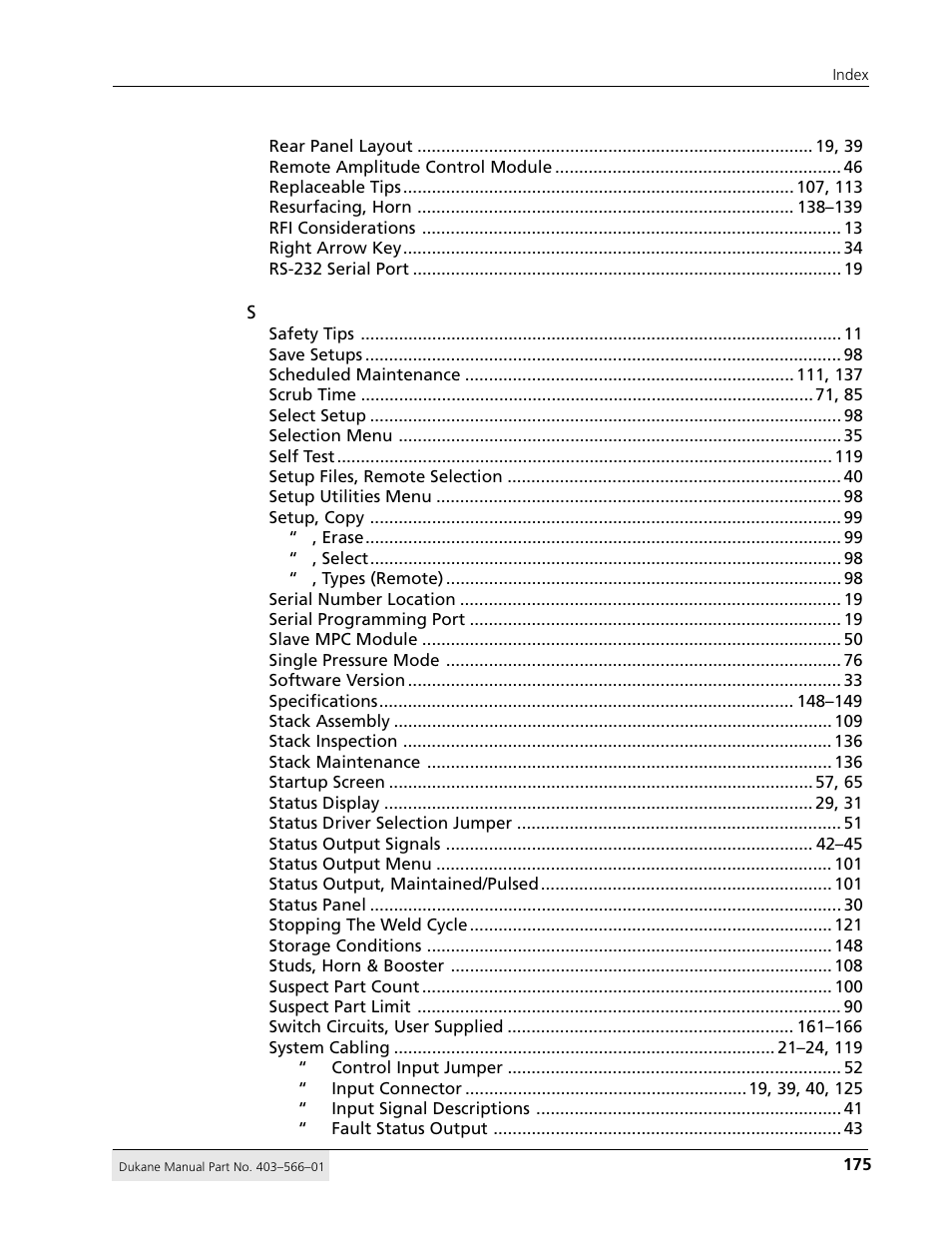 Dukane DPC II Plus 9001:2000 User Manual | Page 185 / 190