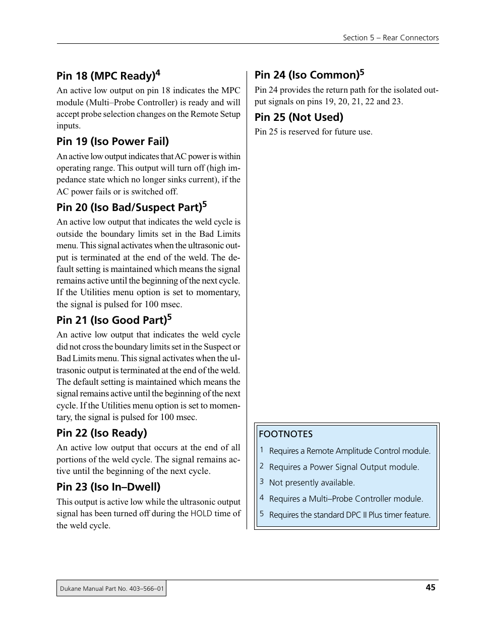 Dukane DPC II Plus 9001:2000 User Manual | Page 55 / 190