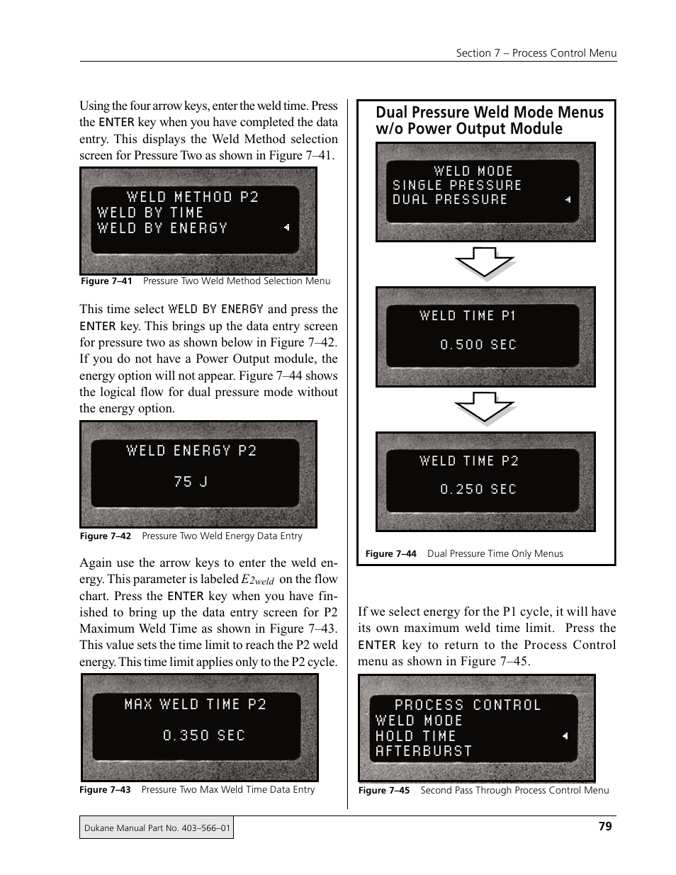 Weld by energy | Dukane DPC II Plus 9001:2000 User Manual | Page 89 / 190