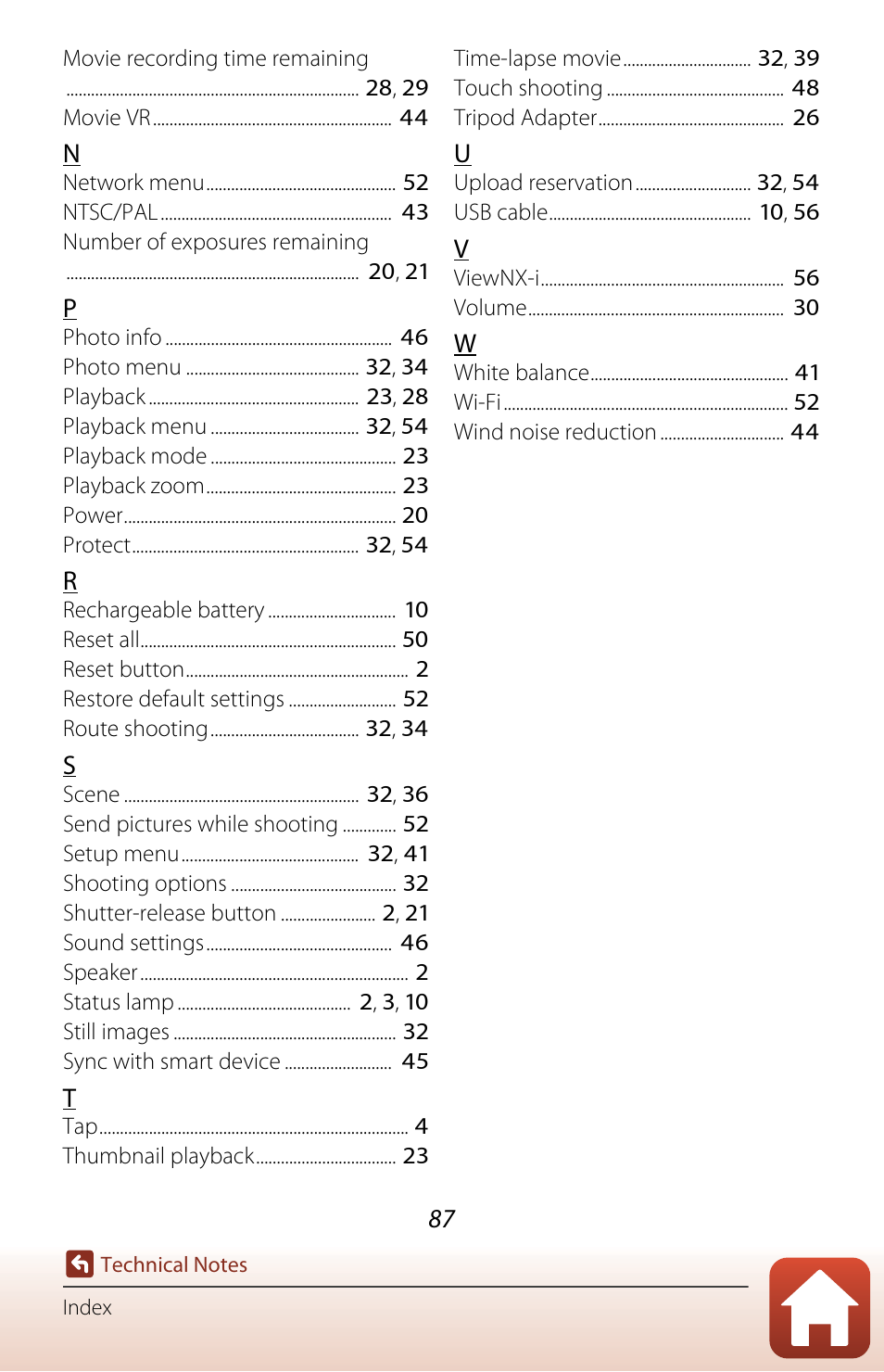 Nikon KeyMission 80 User Manual | Page 103 / 104