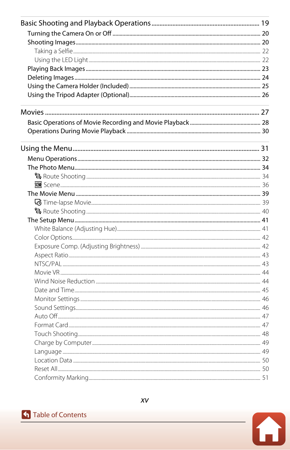 Nikon KeyMission 80 User Manual | Page 15 / 104