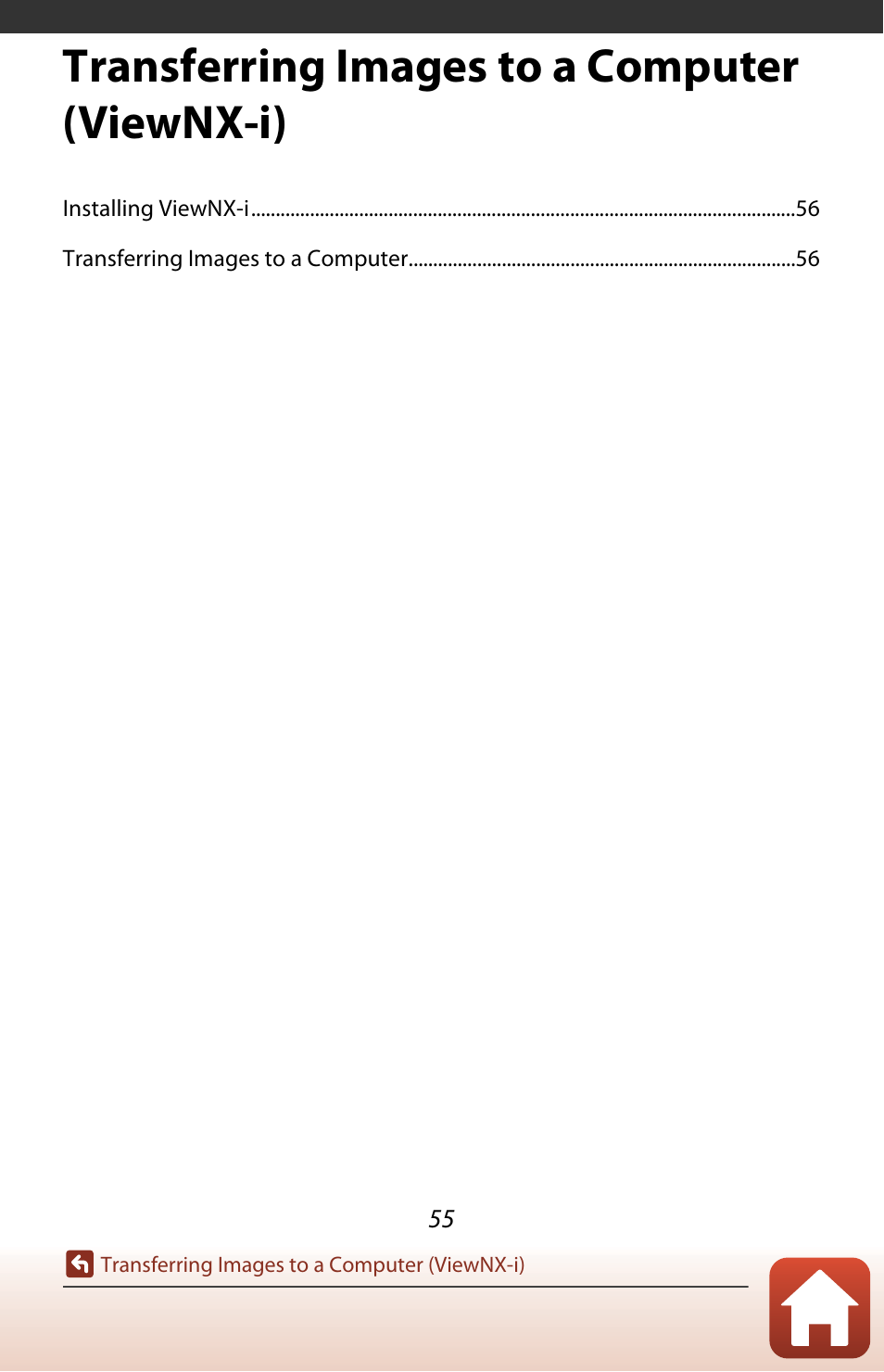 Transferring images to a computer (viewnx-i) | Nikon KeyMission 80 User Manual | Page 71 / 104