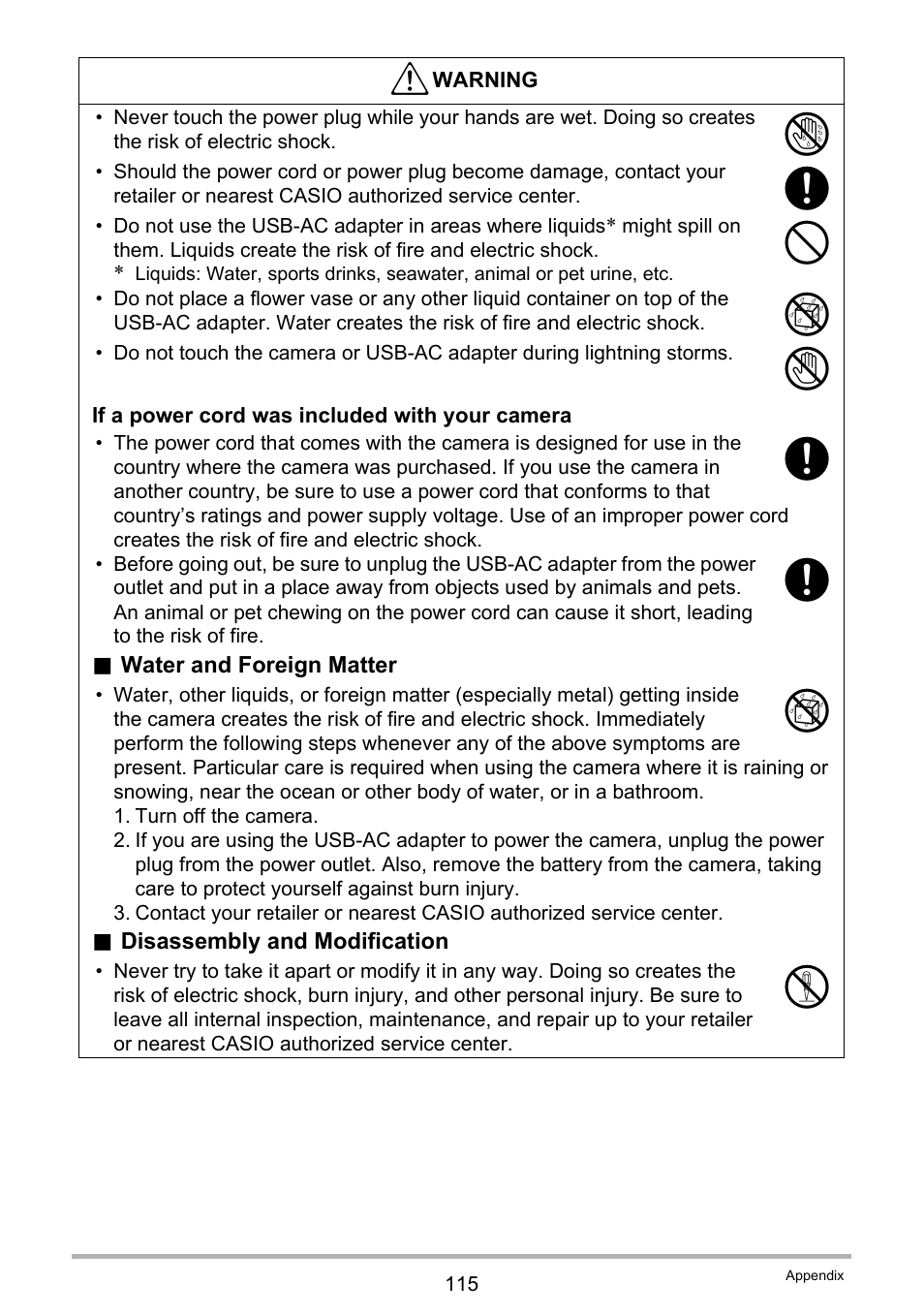 Casio EX-TR35 User Manual | Page 115 / 142