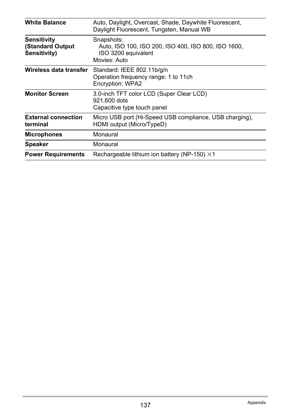 Casio EX-TR35 User Manual | Page 137 / 142