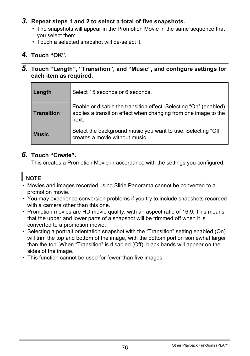 Casio EX-TR35 User Manual | Page 76 / 142