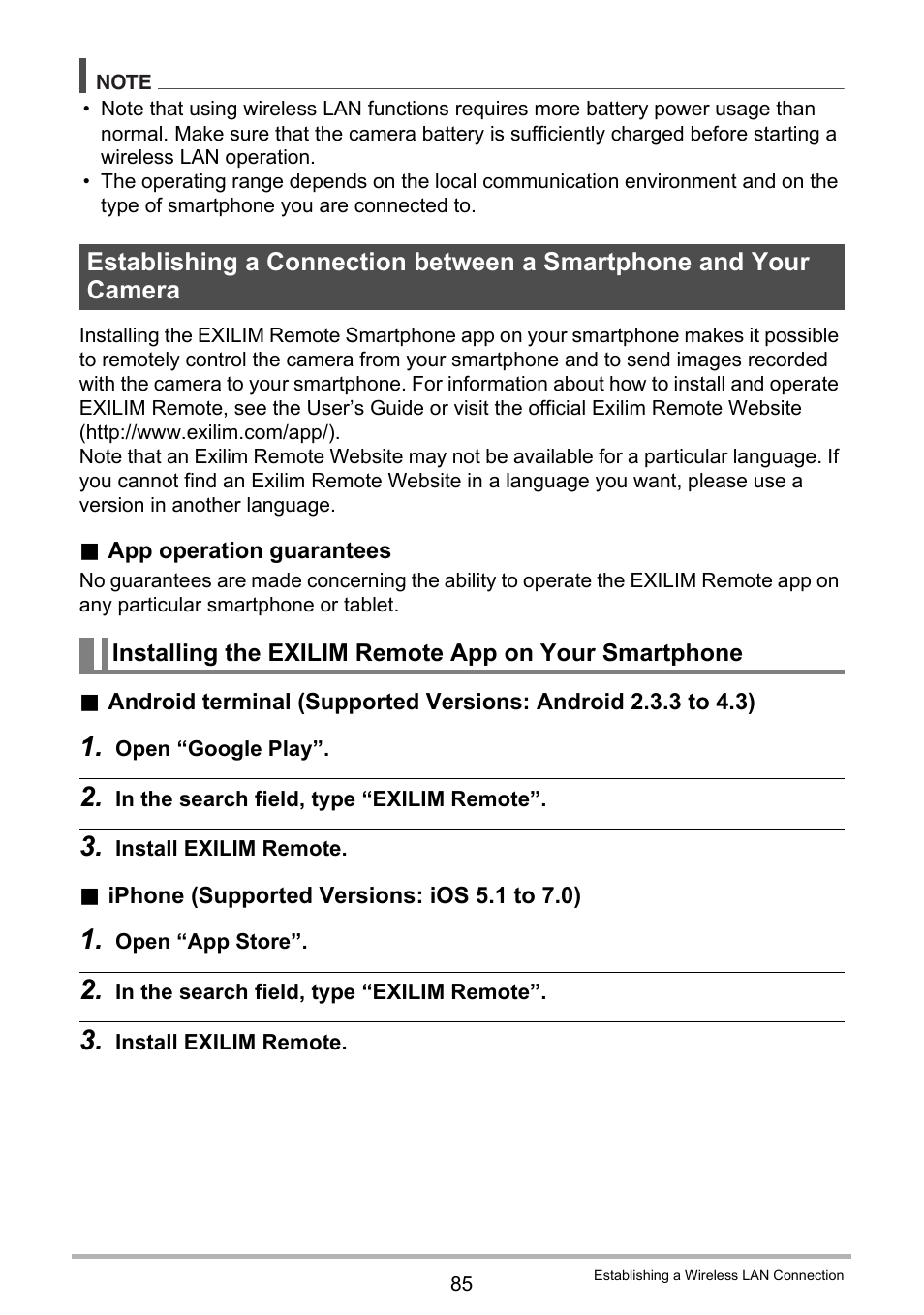 Casio EX-TR35 User Manual | Page 85 / 142