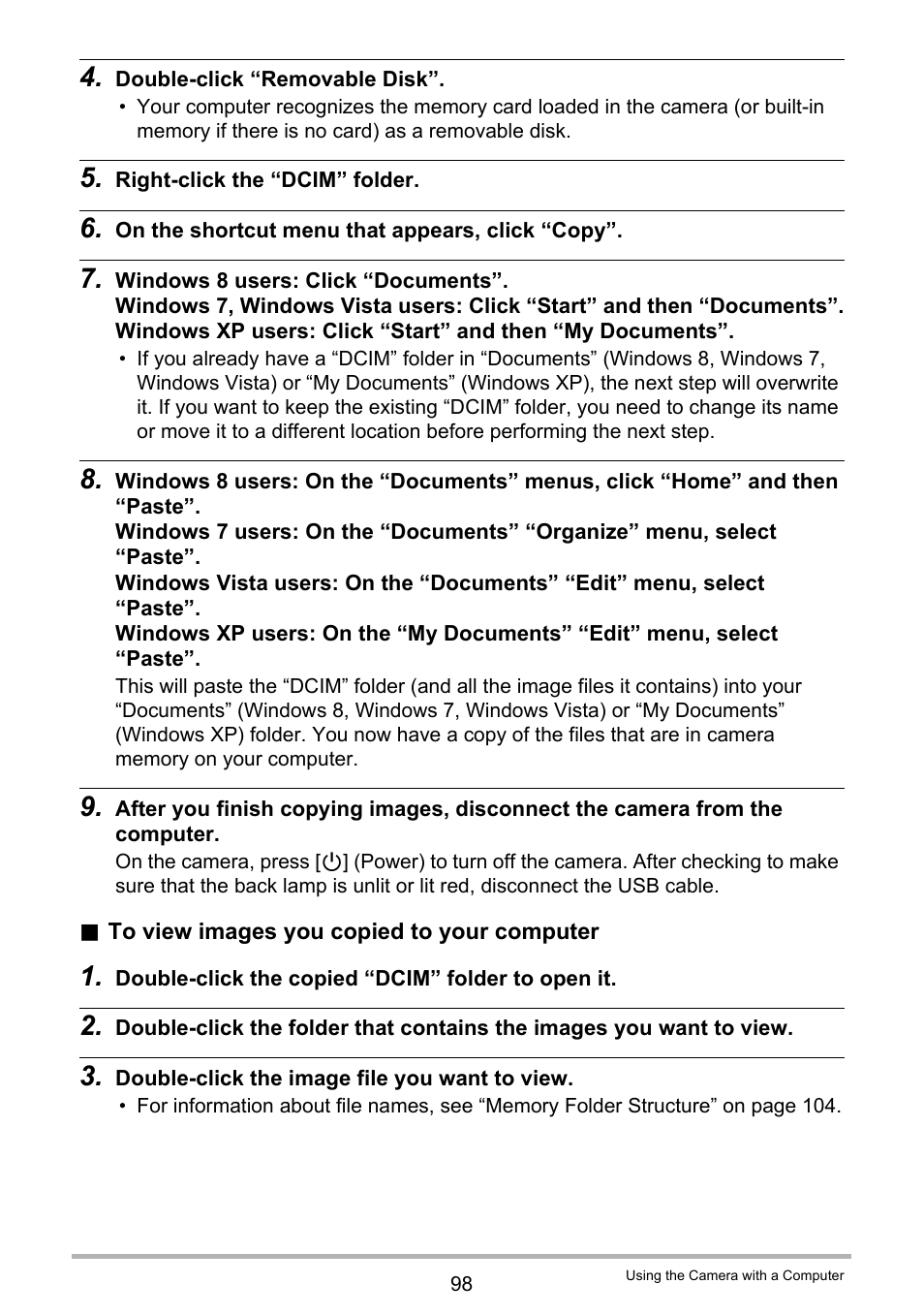Casio EX-TR35 User Manual | Page 98 / 142