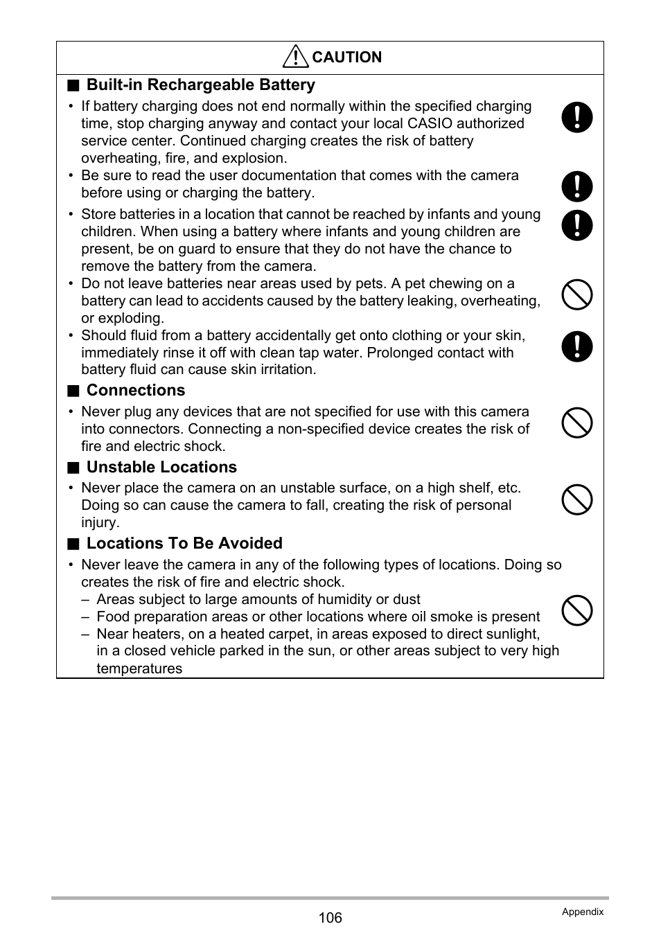 Casio EX-TR200 User Manual | Page 106 / 129