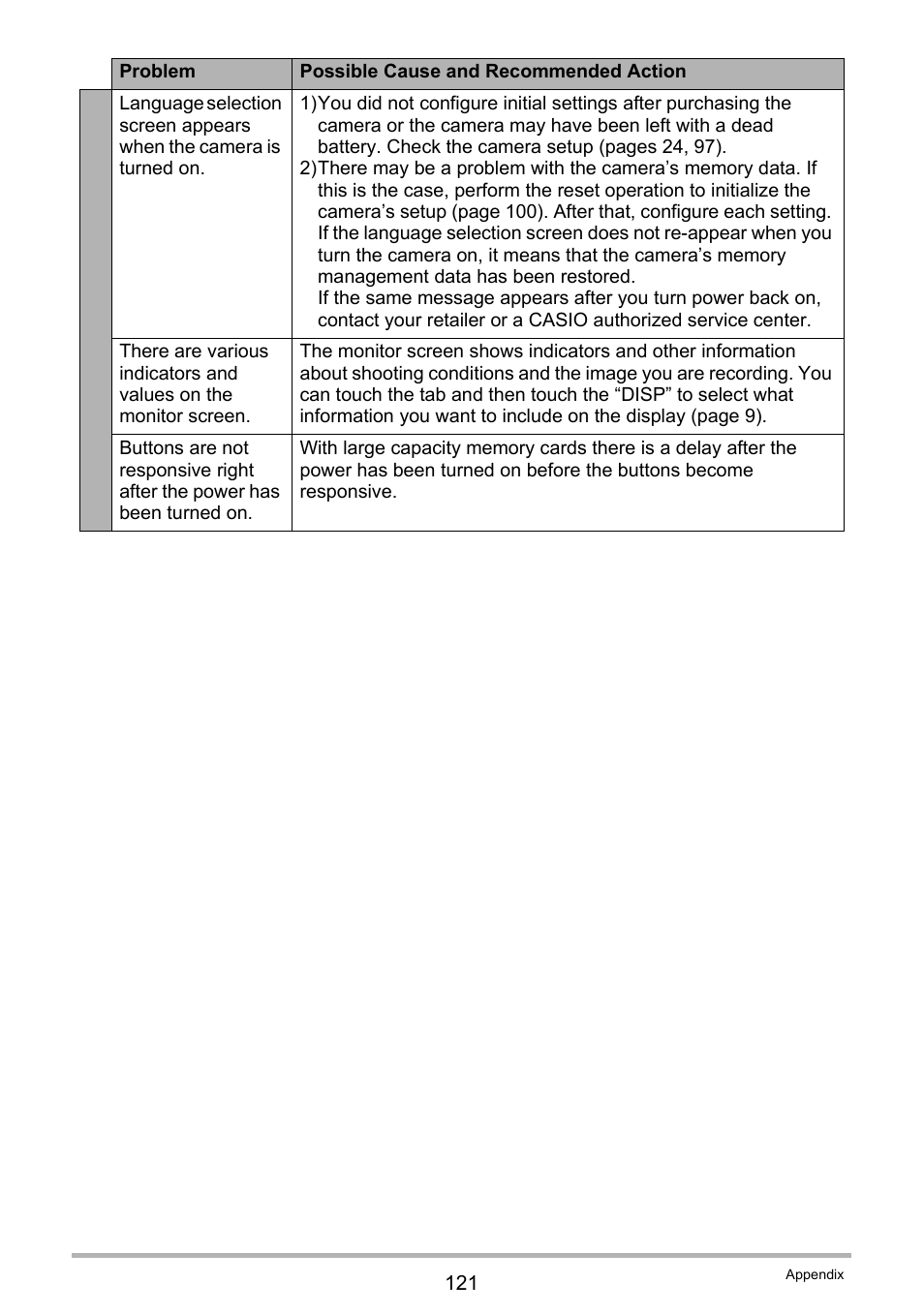 Casio EX-TR200 User Manual | Page 121 / 129