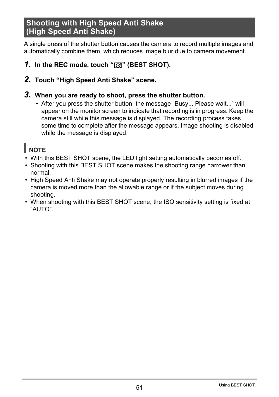 Casio EX-TR200 User Manual | Page 51 / 129