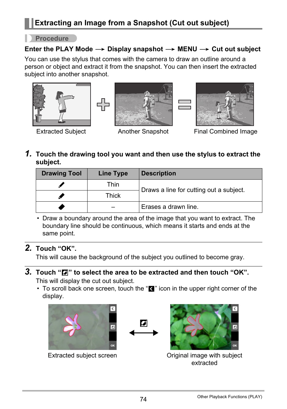 Casio EX-TR200 User Manual | Page 74 / 129