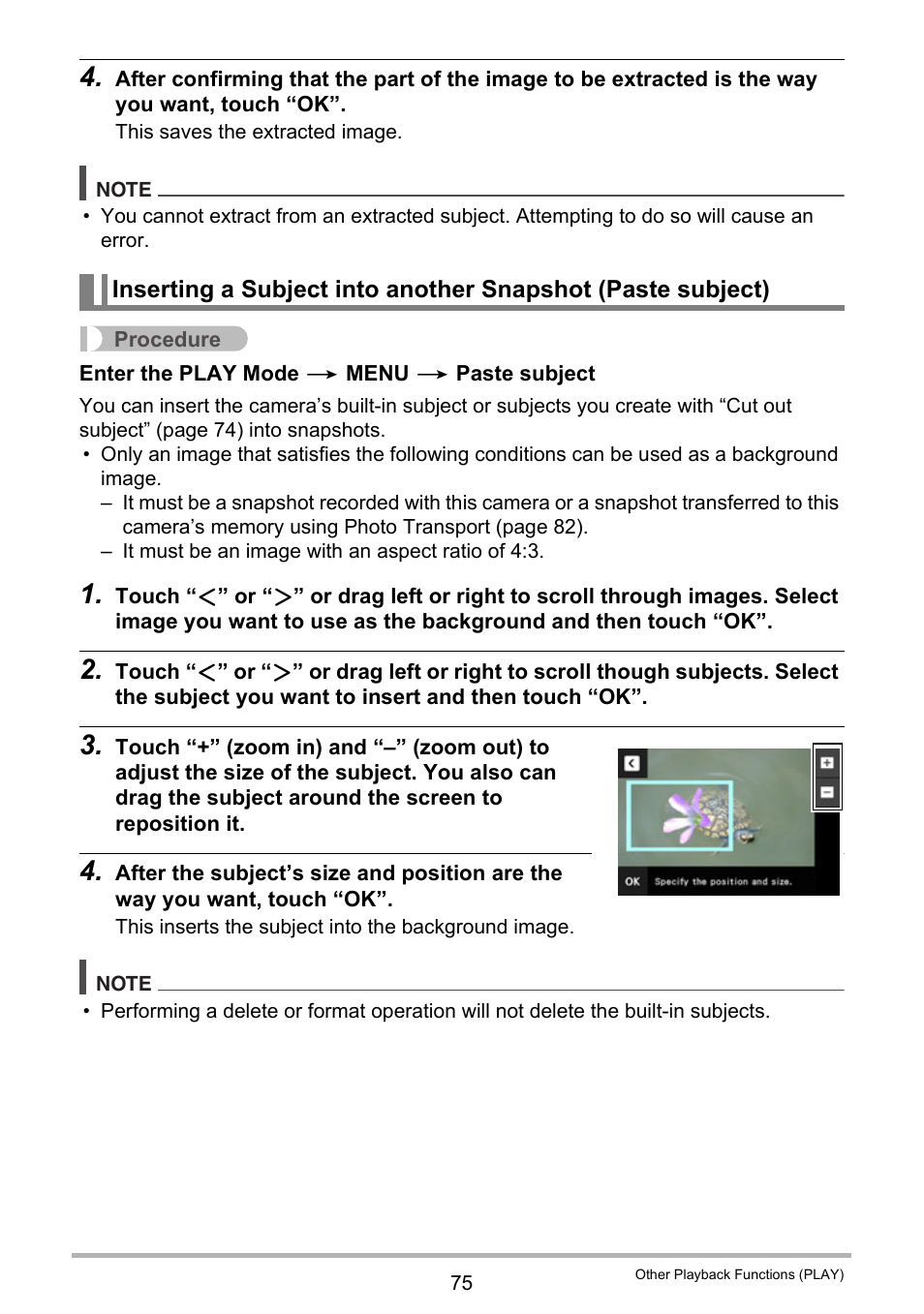 For more information | Casio EX-TR200 User Manual | Page 75 / 129