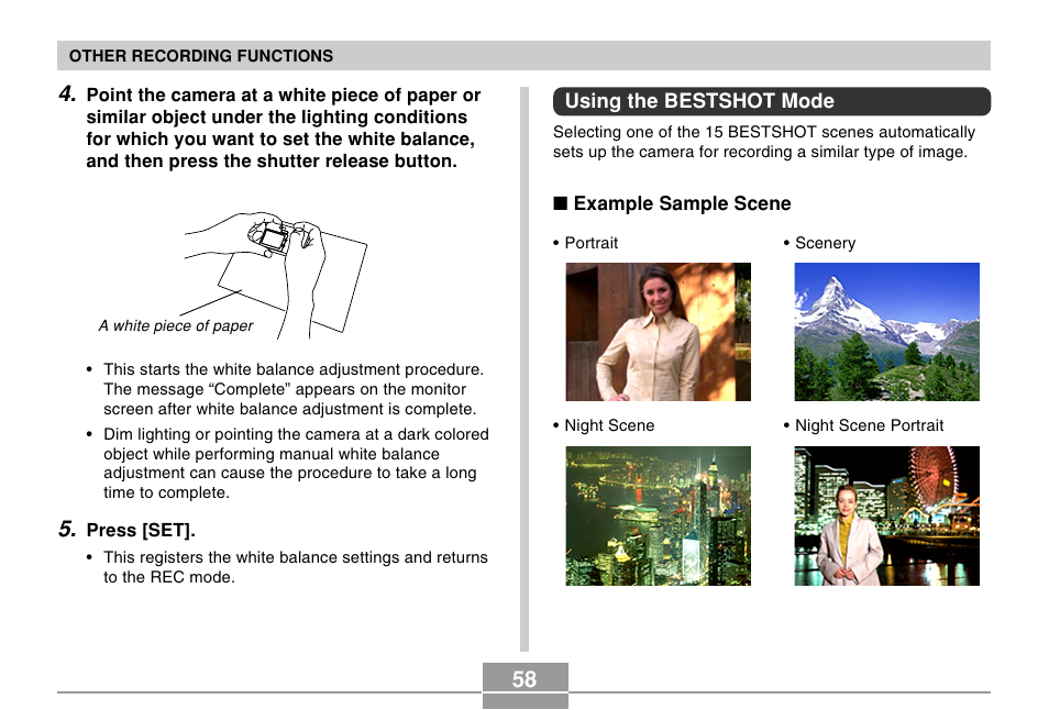 Casio EX-M20 2 User Manual | Page 16 / 35