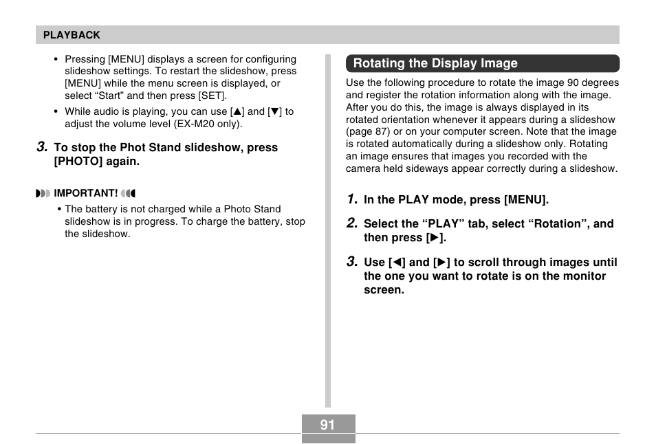 Casio EX-M20 3 User Manual | Page 14 / 21
