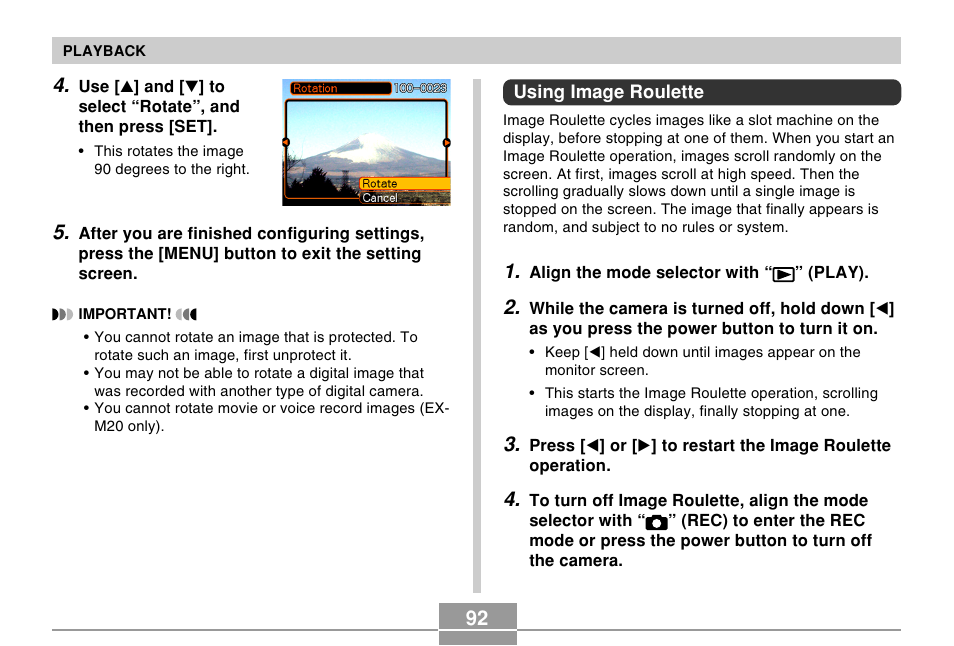 Casio EX-M20 3 User Manual | Page 15 / 21