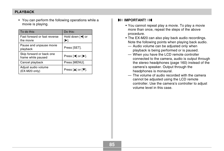 Casio EX-M20 3 User Manual | Page 8 / 21