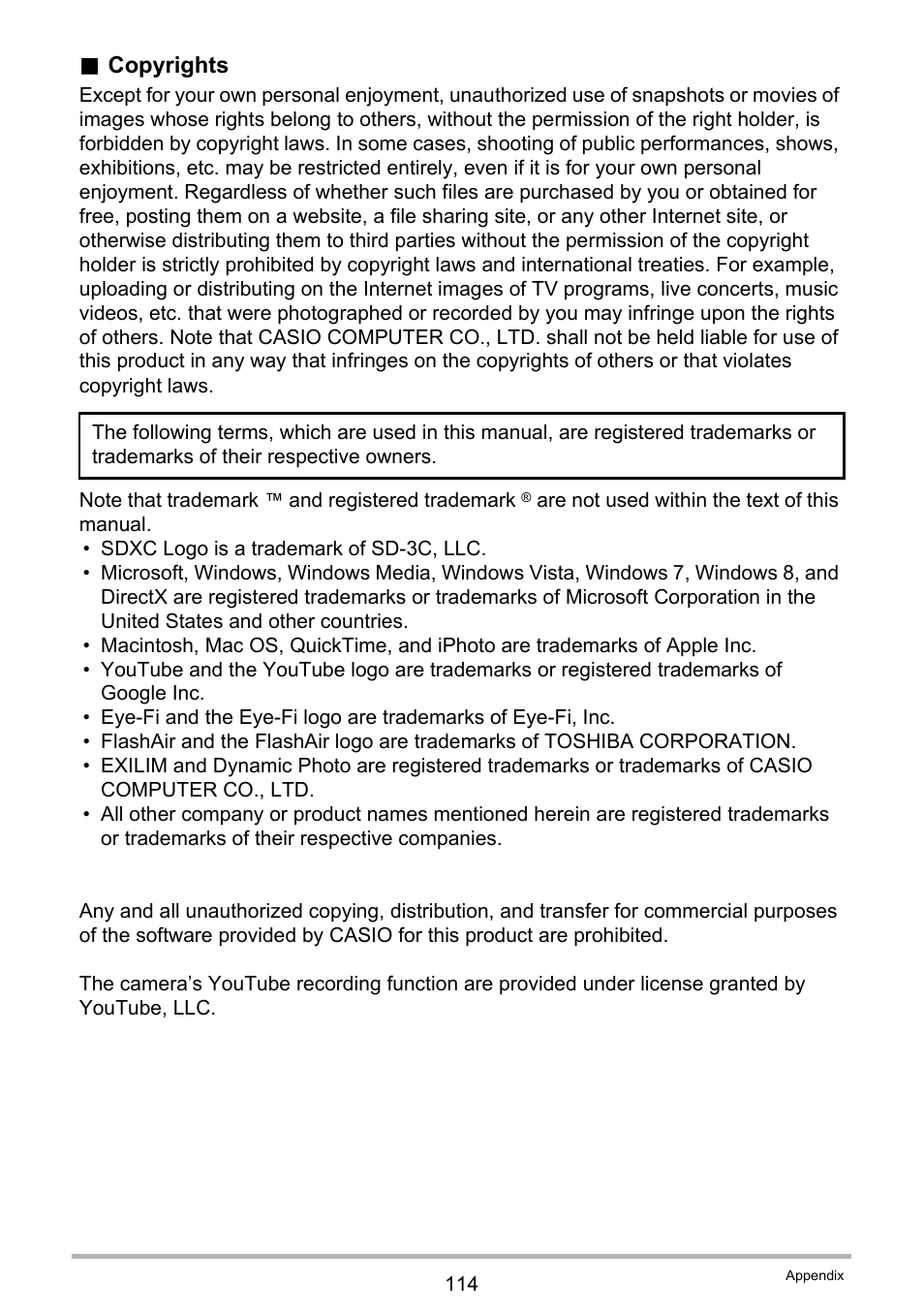 Casio EX-N5 User Manual | Page 114 / 132