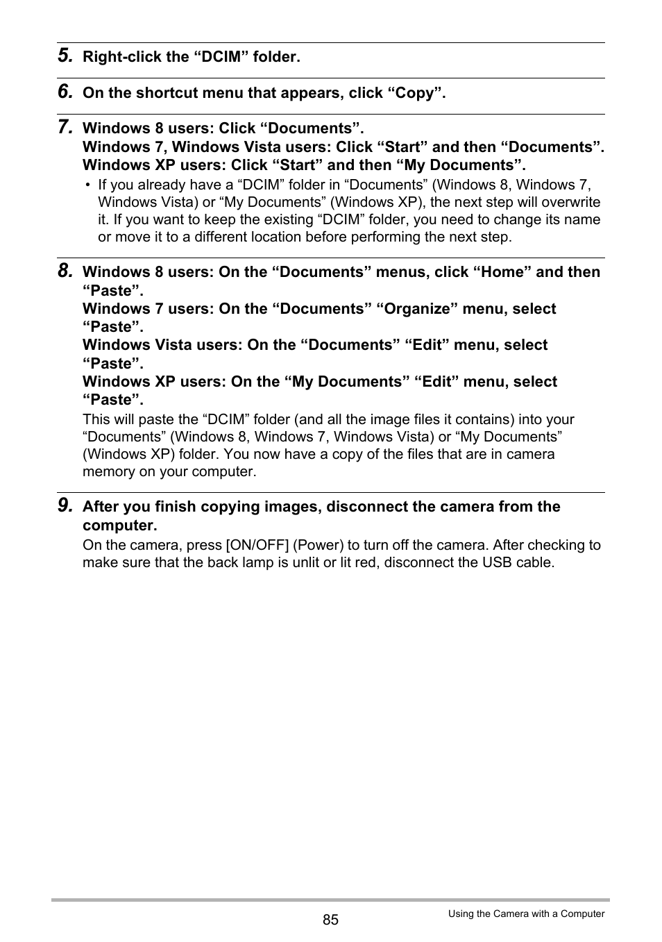 Casio EX-N5 User Manual | Page 85 / 132