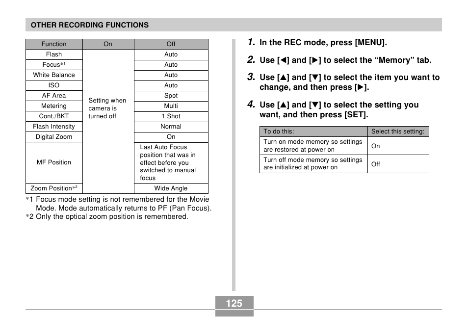 Casio EX-P600 User Manual | Page 125 / 247