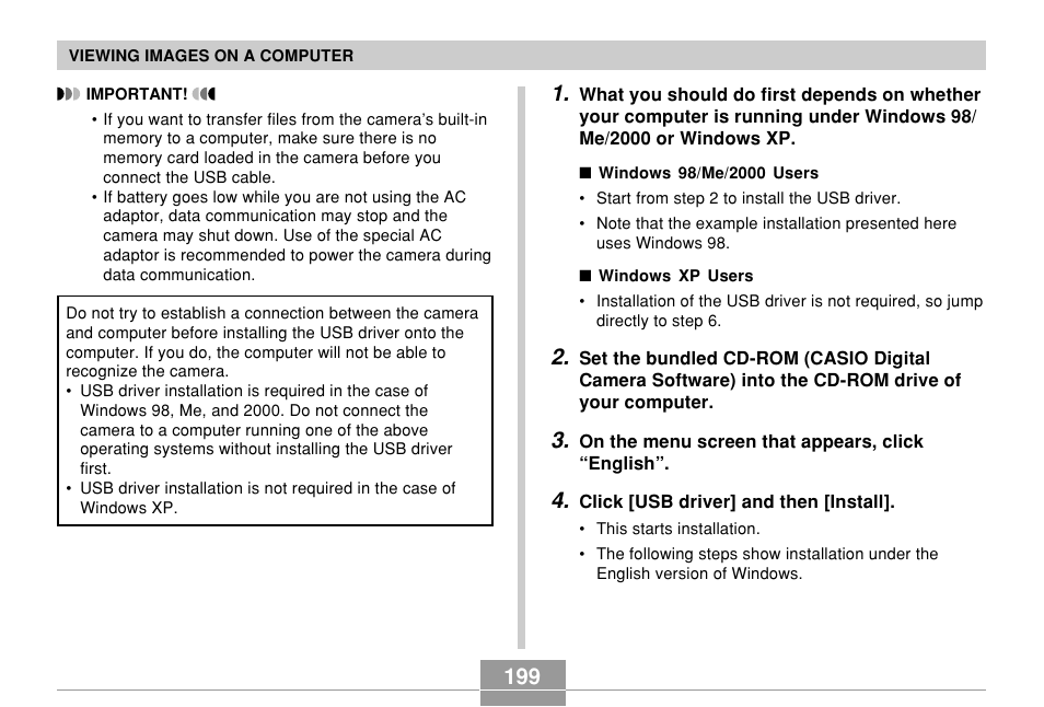 Casio EX-P600 User Manual | Page 199 / 247