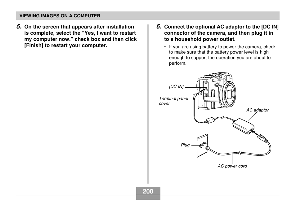 Casio EX-P600 User Manual | Page 200 / 247