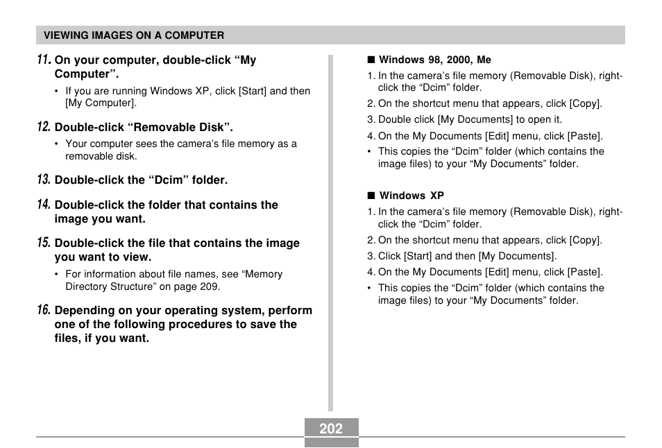 Casio EX-P600 User Manual | Page 202 / 247