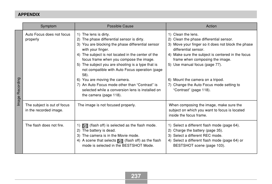 Casio EX-P600 User Manual | Page 237 / 247