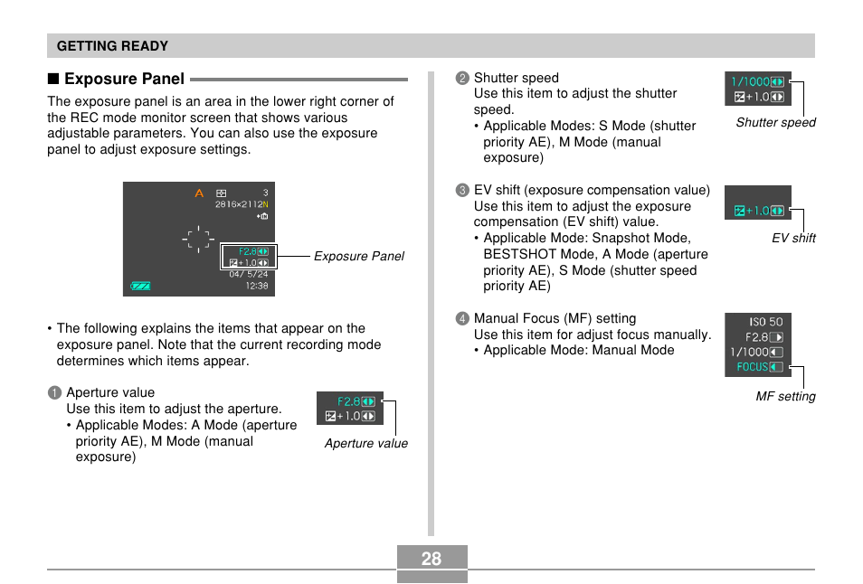 Casio EX-P600 User Manual | Page 28 / 247