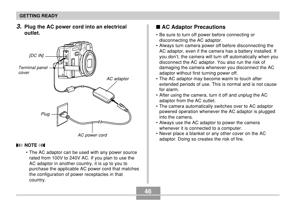 Casio EX-P600 User Manual | Page 46 / 247